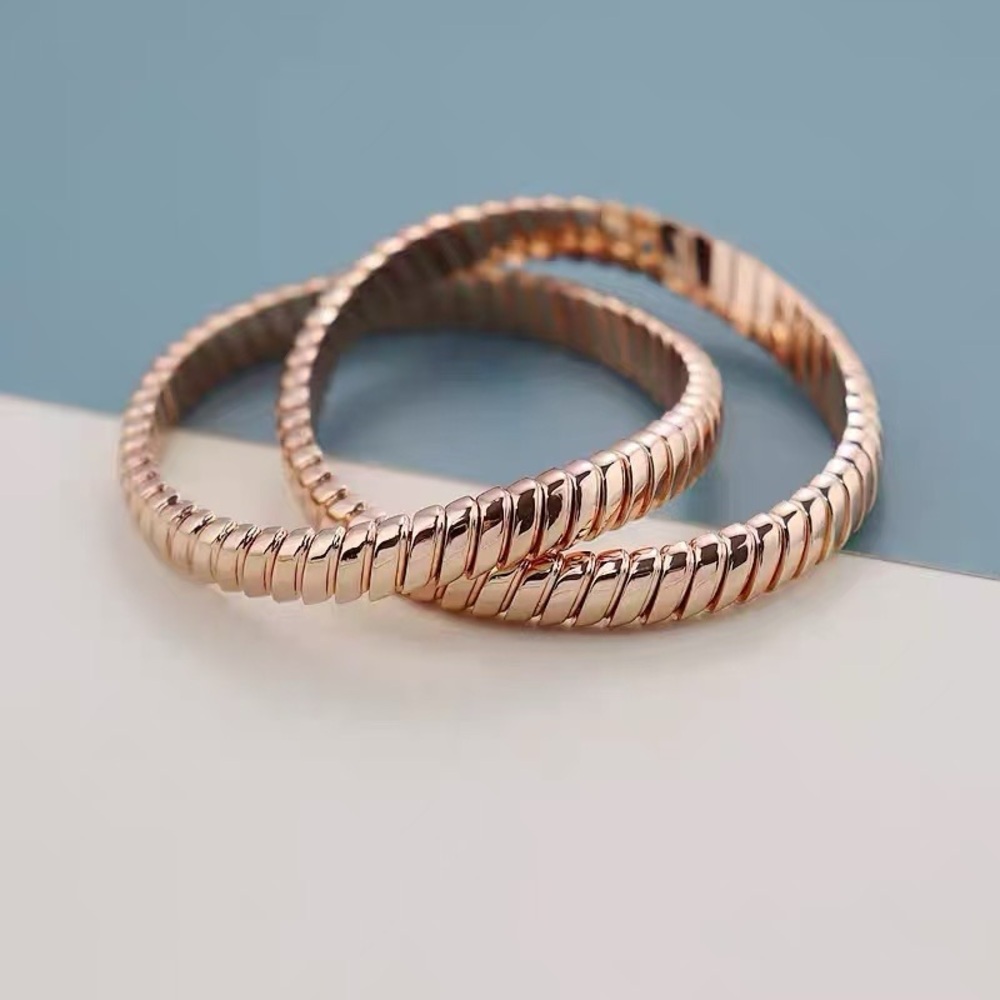 Roxanne Assoulin Watch Band Bracelet Rose Gold